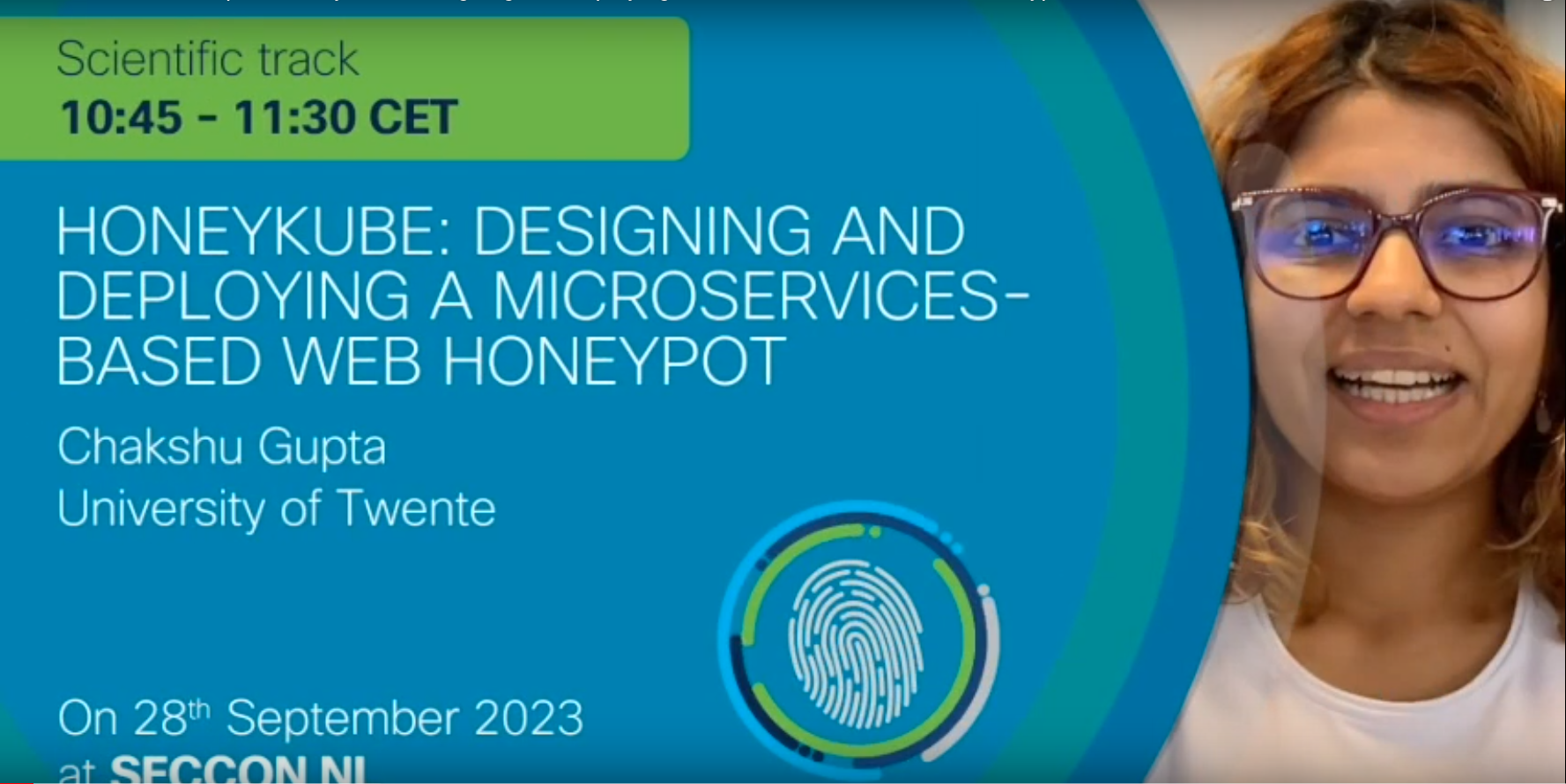 SECCON NL - Chakshu Gupta - HoneyKube: Designing and Deploying a Microservices-based Web Honeypot